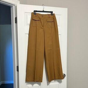 Loft Wide-Leg Trousers